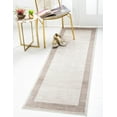 thumbnail image 1 of Jill Zarin Uptown Collection Area Rug - Yorkville (2' 7" x 13' 11" Runner Beige/Gray), 1 of 5