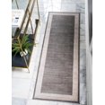 thumbnail image 1 of Jill Zarin Uptown Collection Area Rug - Yorkville (2' 7" x 8' Runner Gray/Ivory), 1 of 5