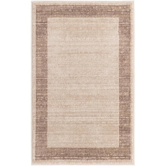 Jill Zarin Uptown Collection Area Rug - Yorkville (2' x 3' 1" Rectangle Beige/Gray)
