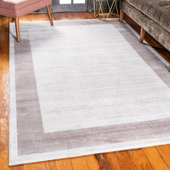 Jill Zarin Uptown Collection Area Rug - Yorkville (9' x 12' 2" Rectangle Beige/Gray)