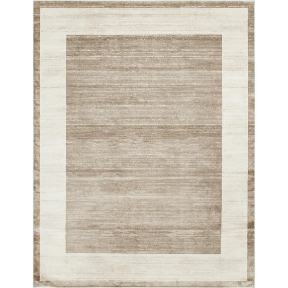 Jill Zarin’s Uptown Rectangular Abstract Modern Area Rugs, Brown