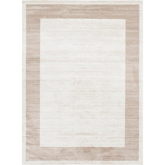 Jill Zarin’s Uptown Rectangular Abstract Modern Area Rugs, Ivory