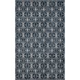 thumbnail image 1 of Jill Zarin’s Uptown Rectangular Diamond Modern Area Rugs, Navy, 1 of 8