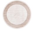 thumbnail image 1 of Jill Zarin’s Uptown Round Abstract Modern Area Rugs, Ivory, 1 of 8