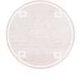 thumbnail image 1 of Jill Zarin’s Uptown Round Abstract Modern Area Rugs, Tan, 1 of 8