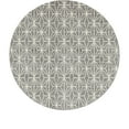 thumbnail image 1 of Jill Zarin’s Uptown Round Diamond Modern Area Rugs, Gray, 1 of 8