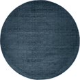 thumbnail image 1 of Jill Zarin’s Uptown Round Geometric Modern Area Rugs, Navy, 1 of 8