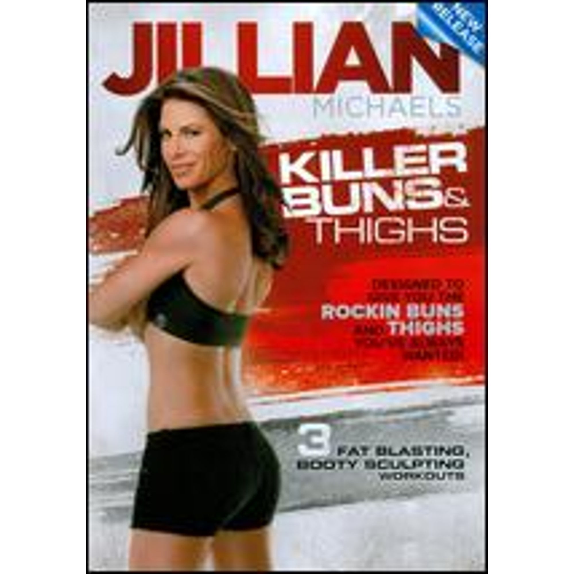 Gaiam, Jillian Michaels Killer Buns Thighs DVD, 135 min Fitness