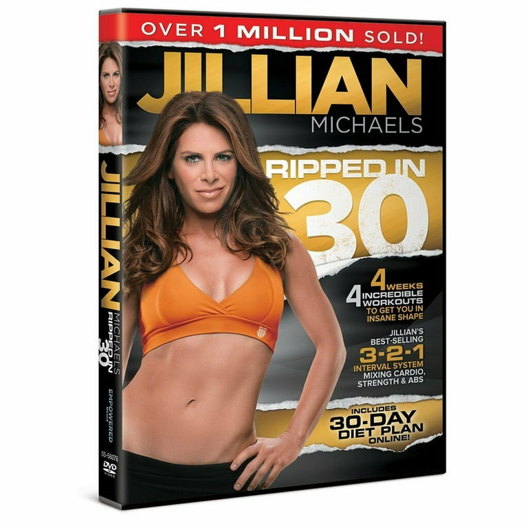 Jillian Michaels: Ripped in 30 Workout Exercise Video, Strength