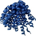 thumbnail image 1 of Jillson & Roberts Curlie Gift Bows, Navy Blue Grosgrain (12 Pieces), 1 of 1