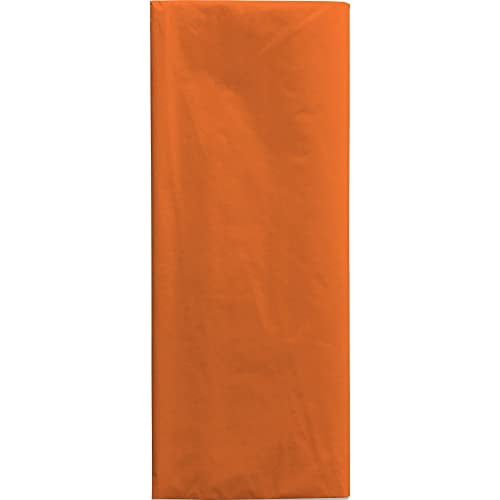 Jillson & Roberts Gift Tissue 20" x 26", Orange (8 Folded Sheets)