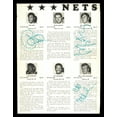 thumbnail image 1 of Jim Ard, Bill Bunting & Bill Melchionni Autographed 8x11 Magazine Photo New York Nets SKU #237912, 1 of 2