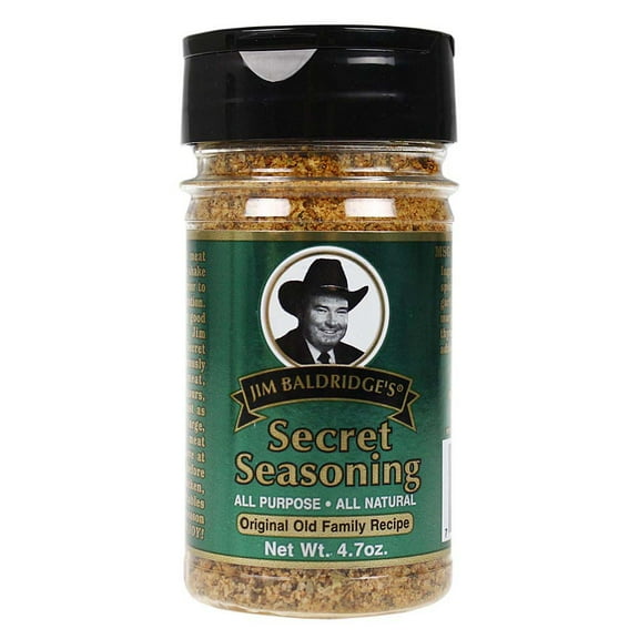Jim Baldridge's Secret Seasoning 4.7 Oz All Purpose All Natural Gluten Free