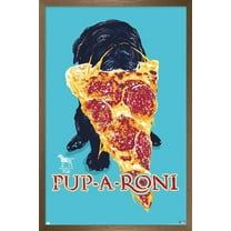 Jim Baldwin - Pup-a-roni Wall Poster, 14.725" x 22.375" Framed
