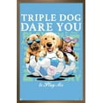 thumbnail image 1 of Jim Baldwin - Pupcorn Wall Poster, 22.375" x 34" Framed, 1 of 5