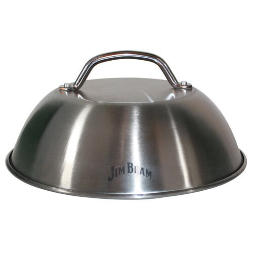 Jim Beam JB0181 9 Burger Cover and Cheese Melting Dome Silver