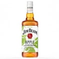 thumbnail image 1 of Jim Beam Apple Flavored Whiskey, 1 L Bottle, 33% ABV, 1 of 9