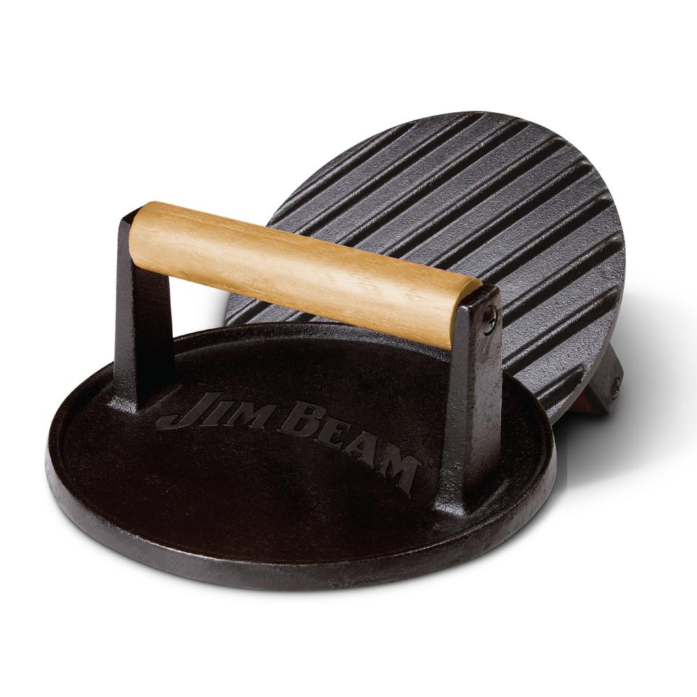 Jim Beam Burger and Meat Press with Wooden Handle - image 1 of 6