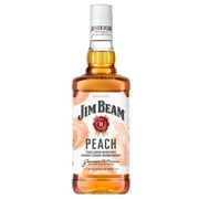 Jim Beam Peach Infused Straight Bourbon Flavored Whiskey, 750 ml Bottle, ABV 32.5%