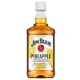 thumbnail image 1 of Jim Beam Pineapple Liqueur Infused with Bourbon Flavored Whiskey, 375 ml PET Bottle, 33% ABV, 1 of 7