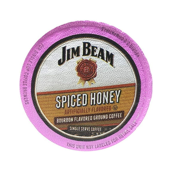 Jim Beam Spiced Honey Single Serve, 100 cups, Keurig 2.0 Compatible