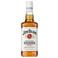 thumbnail image 1 of Jim Beam White Label Straight Bourbon, 750 ml Single Glass Bottle, 40% ABV, 80 Proof, 1 of 9