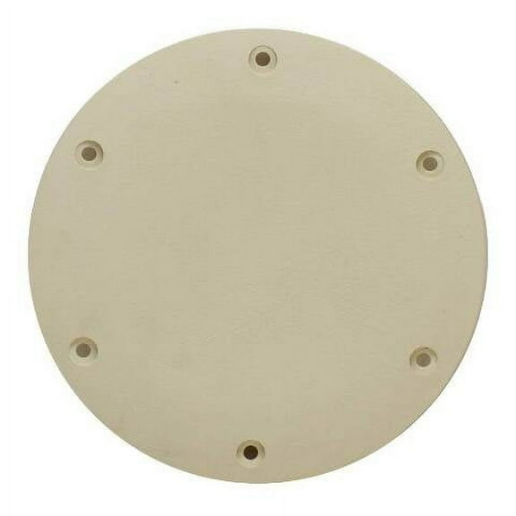 Jim Black Boat Access Cover | 6 Inch Arctic White