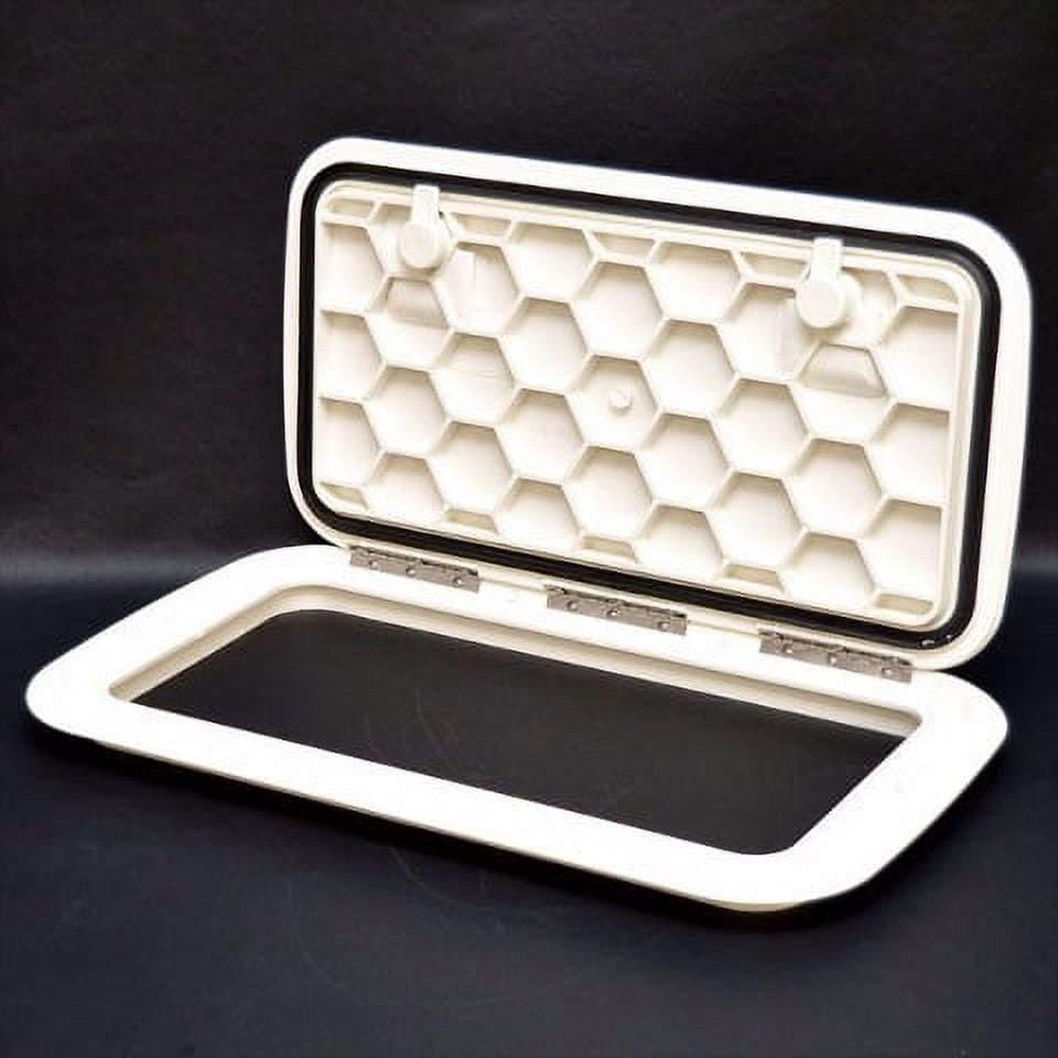 Jim Black Boat Deck Hatch 581111905 19 x 11 Inch Polar White