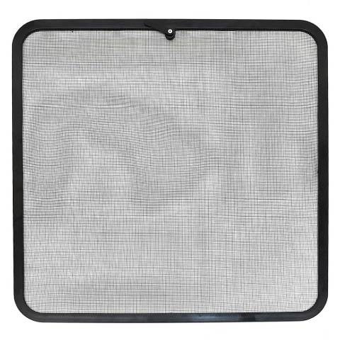 Jim Black Boat Hatch Screen 595-1818-SCN-09 | 18 x 18 Inch Black Mesh