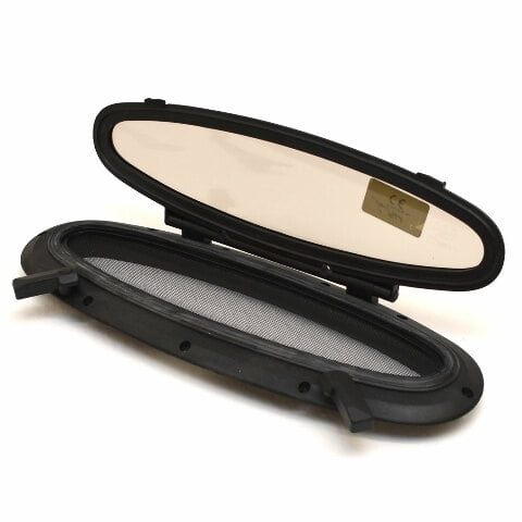 Jim Black Boat Portlight Window 593-315-09-02-02-.750 | 15 x 3 Inch