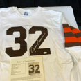thumbnail image 1 of Jim Brown Signed Authentic 1964 Cleveland Browns Game Model Jersey JSA COA, 1 of 9