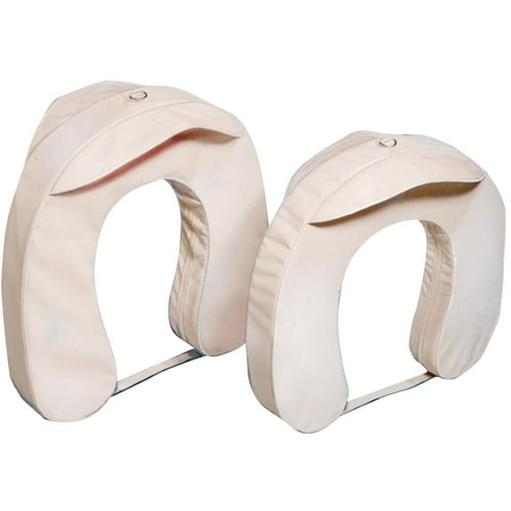 Jim-Buoy 1040 Horseshoe Buoy with Built-In Sea Anchor - Pony, White