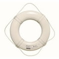 thumbnail image 1 of Jim-Buoy G-Series White Weather-Resistant 30" Life Ring with Webbing Straps, 1 of 2