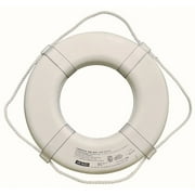 Jim-Buoy GW-24 G-Series Life Ring with Web Straps - 24, White