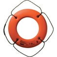 thumbnail image 1 of Jim-Buoy HS-24 O U.S.C.G. Approved Hard Shell Series Life Ring - 24", Orange, 1 of 1