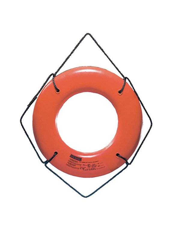 JBO-X-30 JBX-Series Life Ring without Beckets - 30", Orange