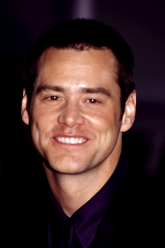 Jim Carrey At The Golden Globe Awards Canvas Art - (16 x 20)