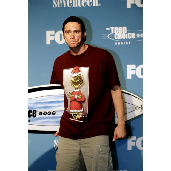 Jim Carrey At The Teen Choice Awards, La, Ca 82200, By Robert Hepler Celebrity (8 x 10)