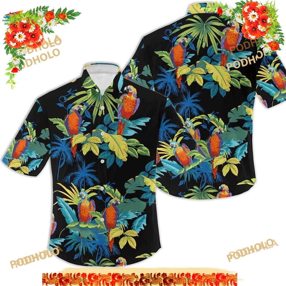 Jim Carrey In Ace Ventura Pet Detective Hawaiian Shirt