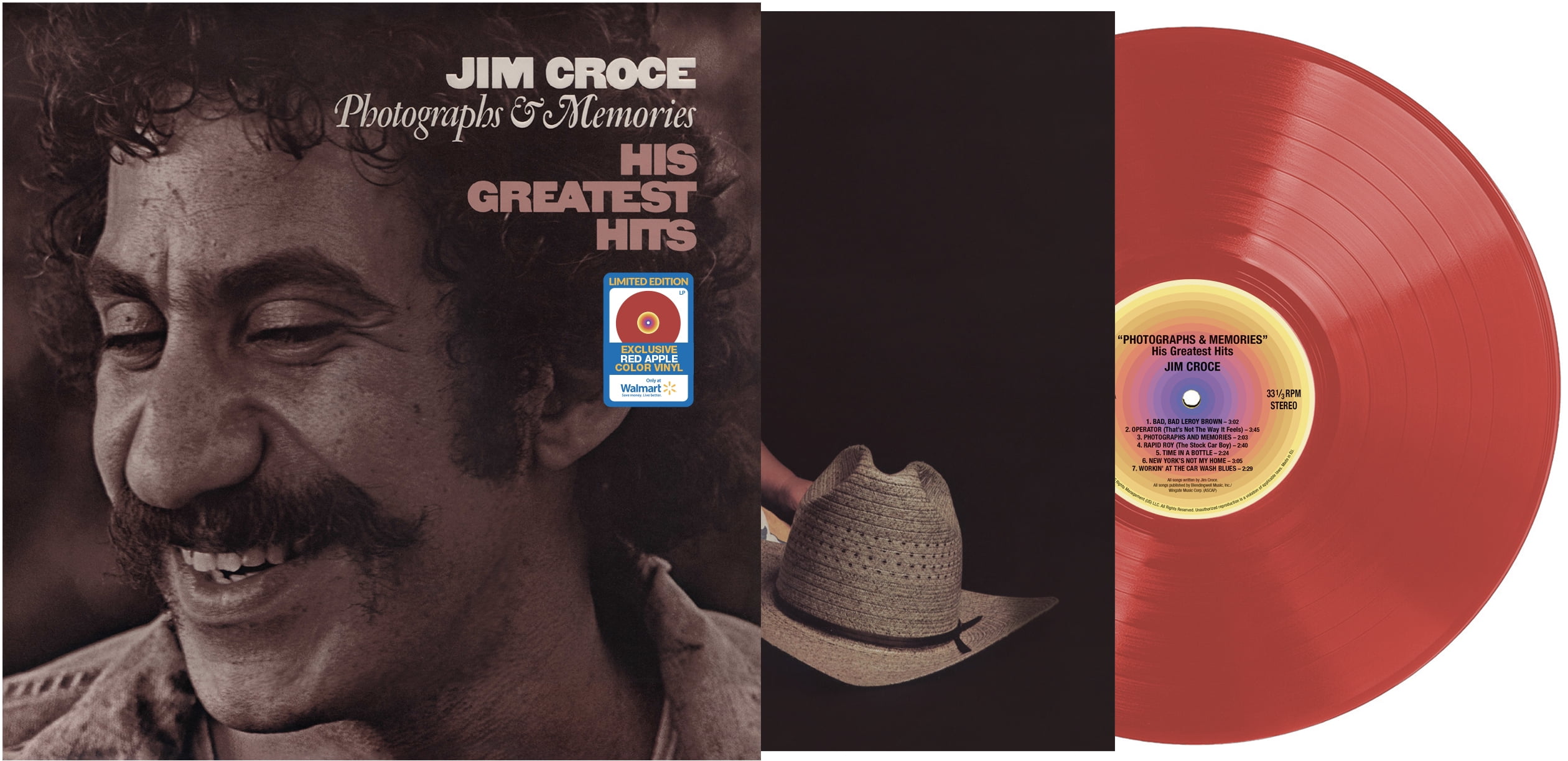 ANDERSON W-M PROMO Jim Croce - Photographs & Memories (Walmart Exclusive) - Music & Performance - Vinyl [Exclusive]