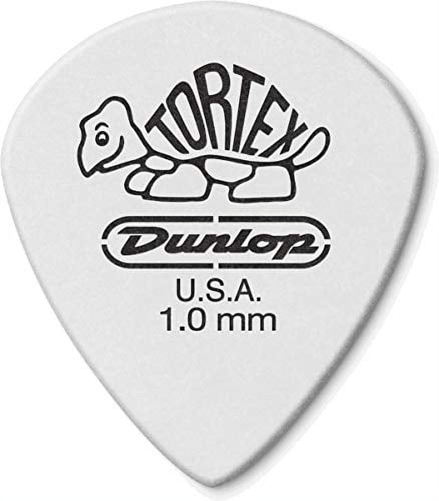 Jim Dunlop 478R1.0 Tortex White Jazz III, 1.0mm, 72/Bag