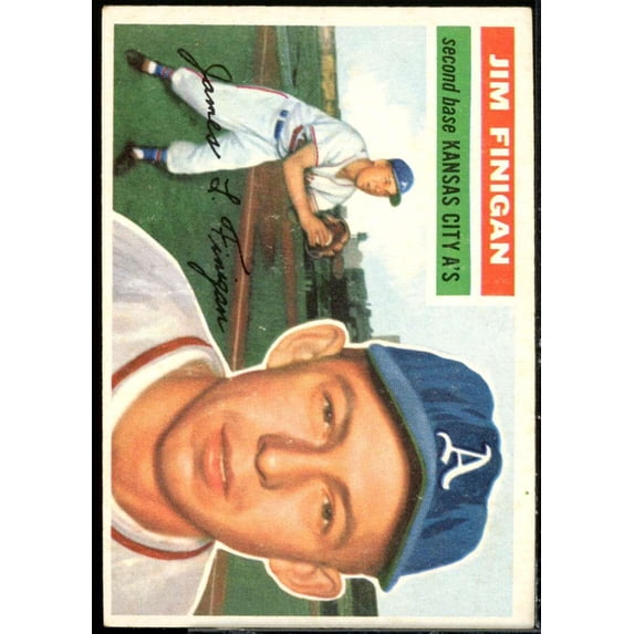Jim Finigan Card 1956 Topps #22