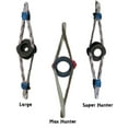 thumbnail image 1 of Jim Fletcher Archery Tru Peep Aluminum Micro Size, 1 of 1
