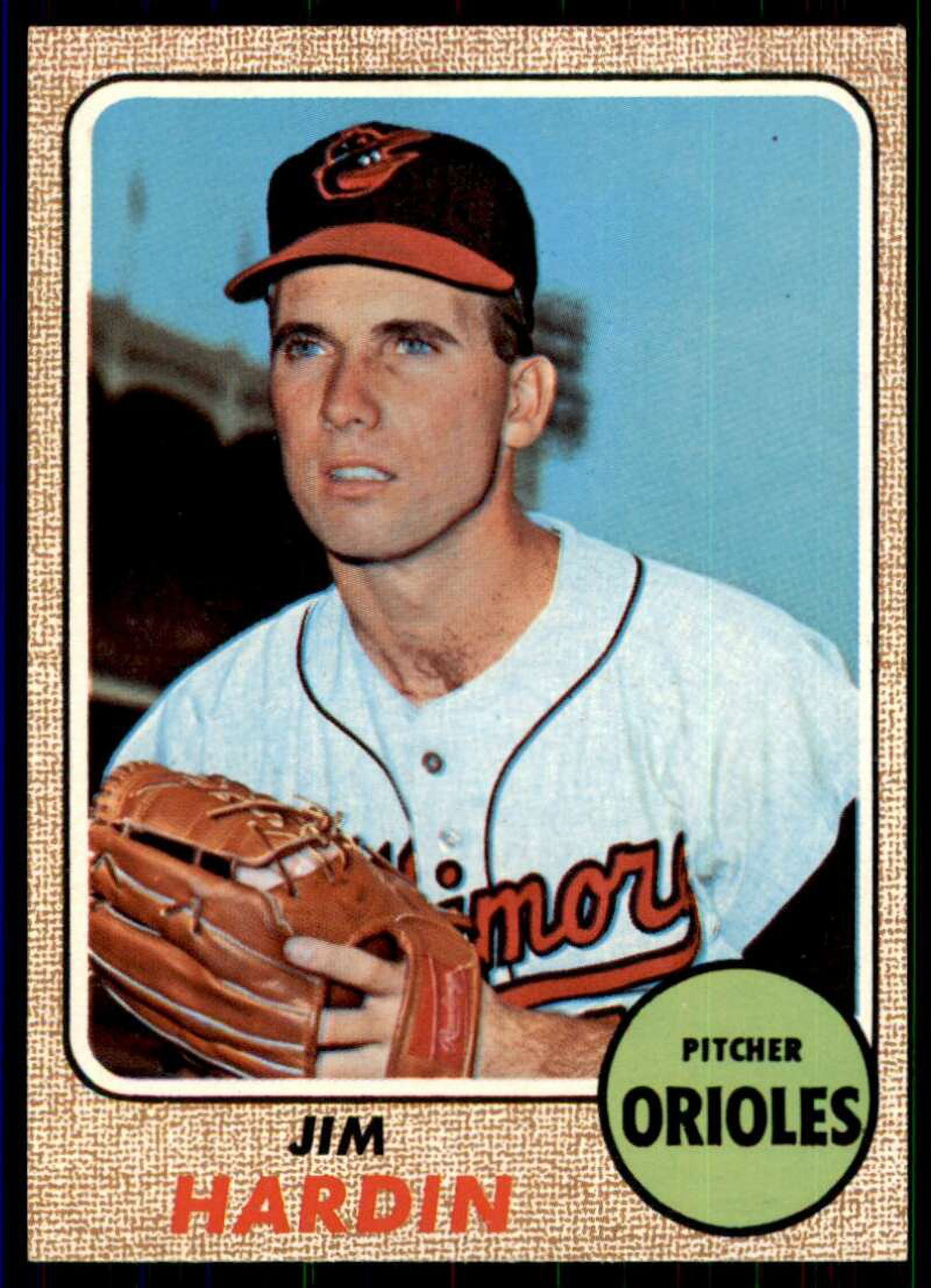 Jim Hardin Card 1968 Topps 222