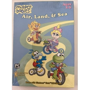 Jim Henderson's Muppet Babies Air, Land & Sea Educational Software Game (PC CD-ROM)