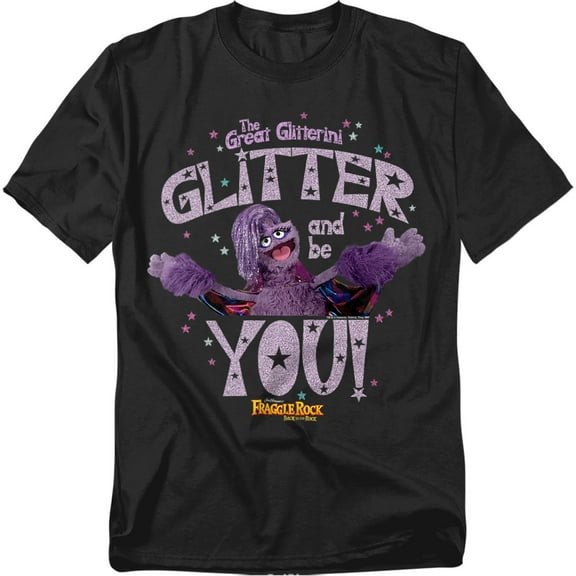 Jim Henson - Fraggle Rock T-Shirt Great Glitterini Pride Glitter And Be You Unisex Graphic Tee for Men & Women