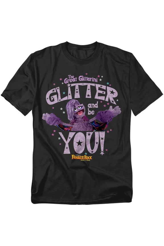 Jim Henson - Fraggle Rock T-Shirt Great Glitterini Pride Glitter And Be You Unisex Graphic Tee for Men & Women