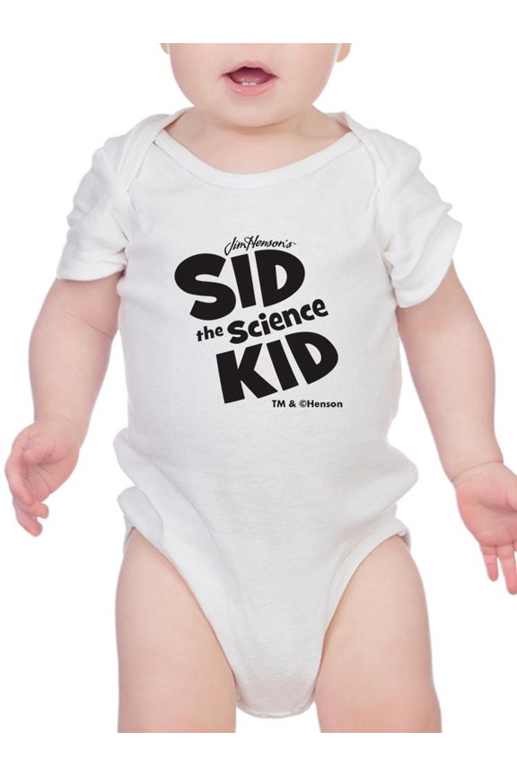 Jim Henson-Inspired Sid the Science Kid Character Graphic Baby's Bodysuit