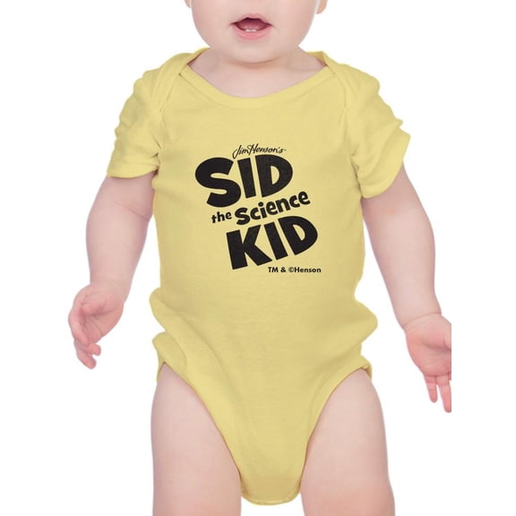 Jim Henson-Inspired Sid the Science Kid Character Graphic Baby's Bodysuit
