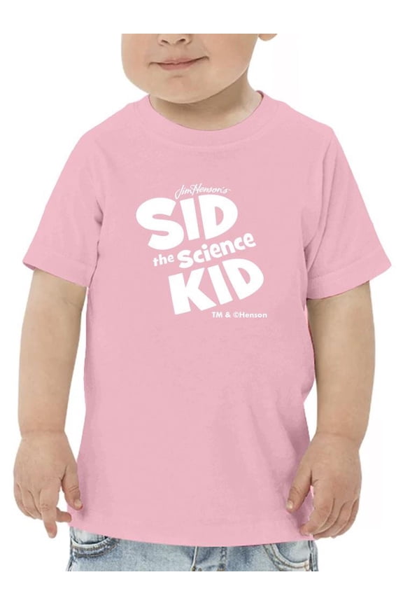 Jim Henson-Inspired Sid the Science Kid Character Graphic Toodler's T-shirt